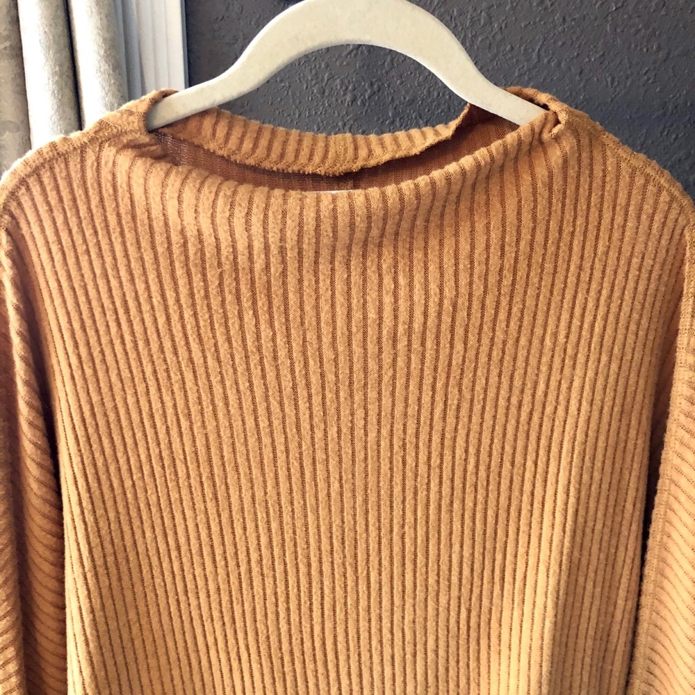 Maurice’s Mustard High Neck Sweater - Picture 2 of 6